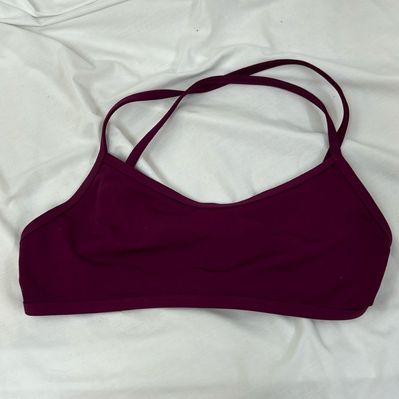 Jolyn Clothing Other - Jolyn Burgundy “Adrian” Strappy Back Swimsuit Top Size Medium